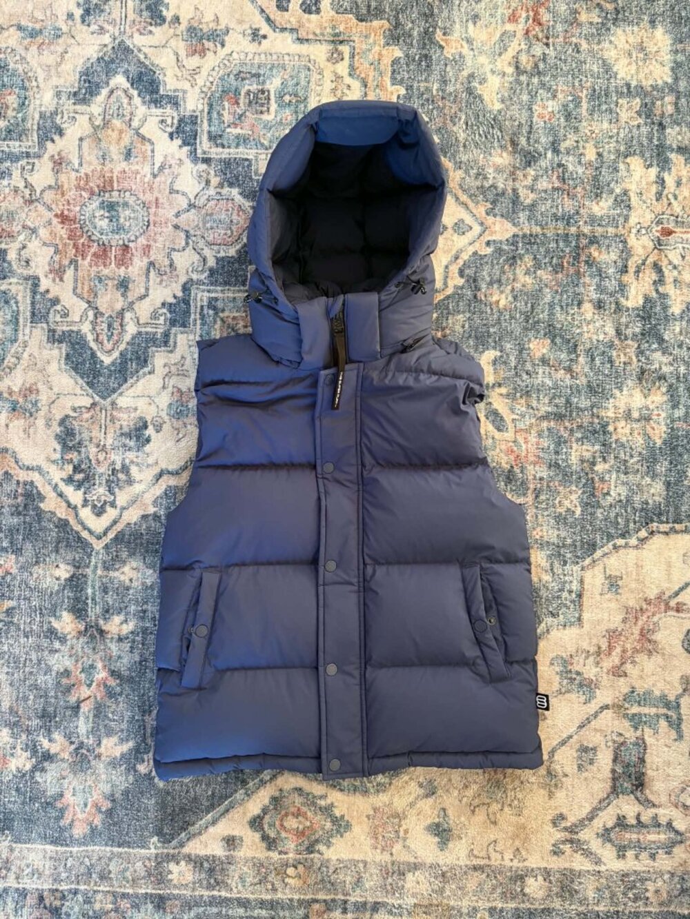 Aritzia The Super Puff Vest 💙 Admiral Navy | Medium | Original Length